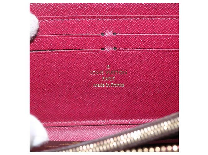 LOUIS VUITTON Portafoglio Lungo Clemence Monogramma M60742 LV Auth 154211 - vista 9
