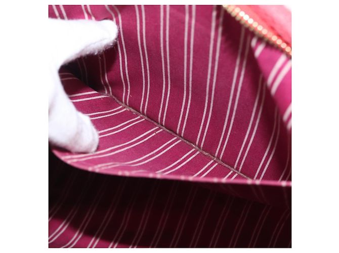 LOUIS VUITTON Antigua Cabas MM Borsa Tote Rossa M40034 LV Auth ka453 Rosso - vista 21