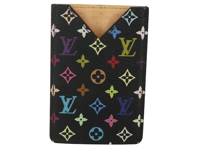 LOUIS VUITTON Handspiegel Monogramm Multicolor Schwarz M92650 LV Auth BA8161 - Ansicht 13