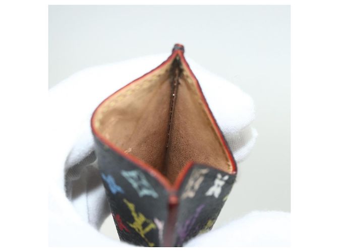 LOUIS VUITTON Handspiegel Monogramm Multicolor Schwarz M92650 LV Auth BA8161 - Ansicht 17