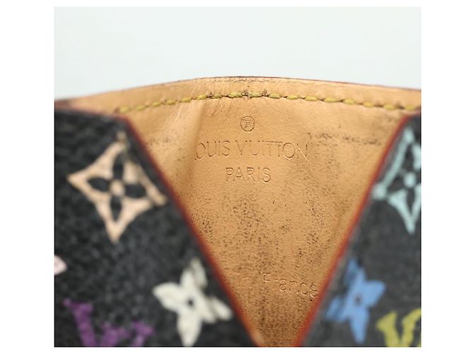 LOUIS VUITTON Handspiegel Monogramm Multicolor Schwarz M92650 LV Auth BA8161 - Ansicht 8