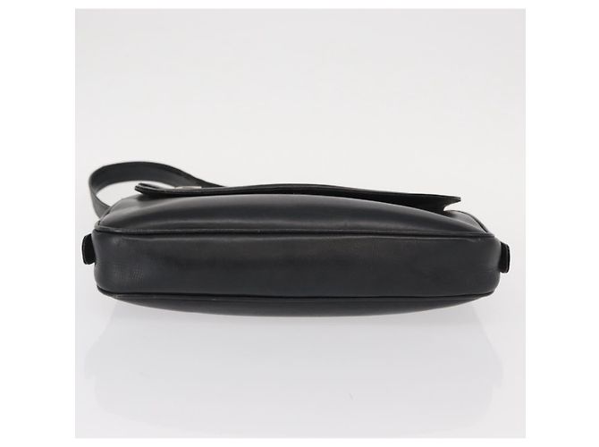 Gucci Borsa a Spalla in Pelle Nera e Oro Auth am9811 Nero D'oro - vista 5