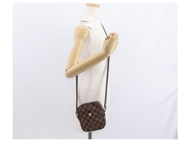 LOUIS VUITTON Borsa a spalla Damier Ebene lift N60009 LV Auth 155010 - vista 23