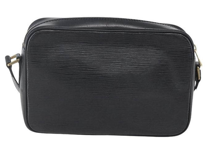 LOUIS VUITTON Borsa a Spalla Epi Trocadero 23 Nera M52302 LV Auth mr1615 Nero - vista 3