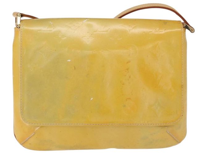LOUIS VUITTON Borsa Thompson Street Monogram Vernis Grigia M91008 LV Auth 155972 Grigio - vista 2