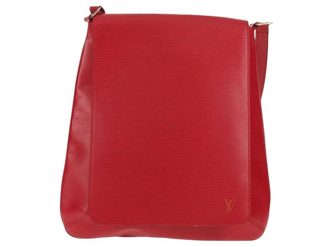 LOUIS VUITTON Borsa a Spalla Musette Epi SPO Rossa LV Auth 152281V Rosso - vista 13