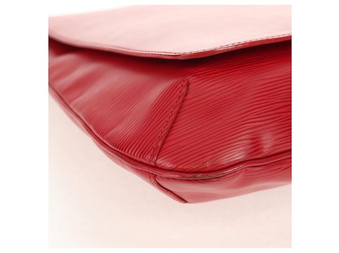 LOUIS VUITTON Borsa a Spalla Musette Epi SPO Rossa LV Auth 152281V Rosso - vista 16
