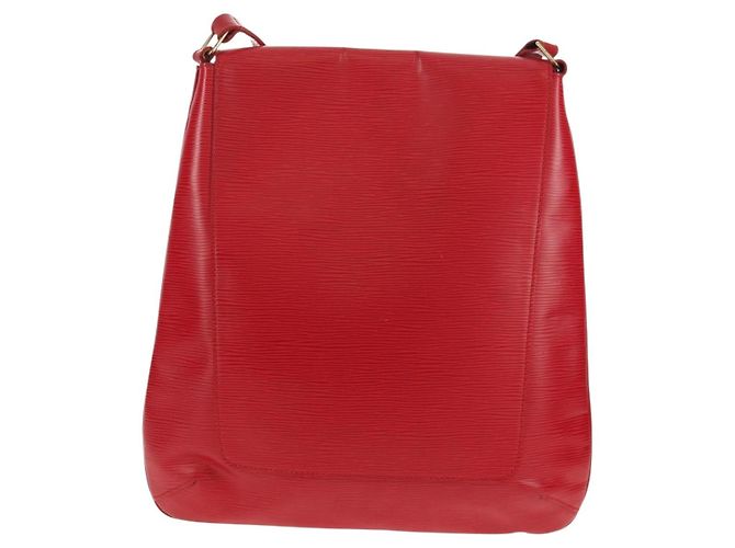 LOUIS VUITTON Borsa a Spalla Musette Epi SPO Rossa LV Auth 152281V Rosso - vista 2