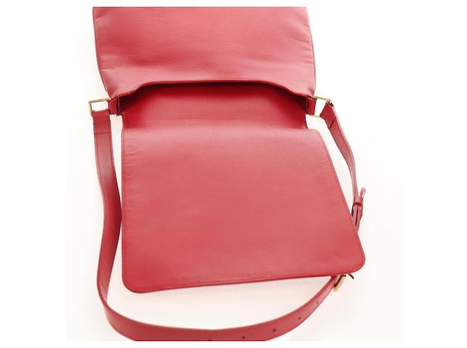 LOUIS VUITTON Borsa a Spalla Musette Epi SPO Rossa LV Auth 152281V Rosso - vista 20