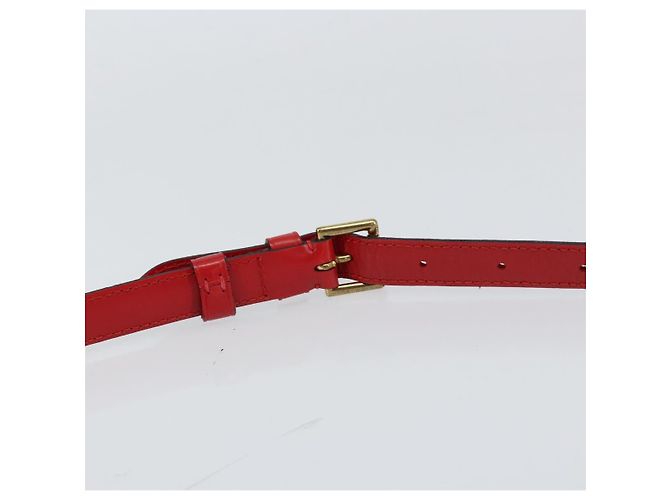 LOUIS VUITTON Borsa a Spalla Epi Saint Cloud GM Rossa M52197 LV Auth BA8157 Rosso - vista 8