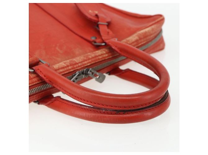 LOUIS VUITTON Borsa Porta Documenti da Viaggio Damier Infini N41143 LV Auth ka518 Arancione - vista 7