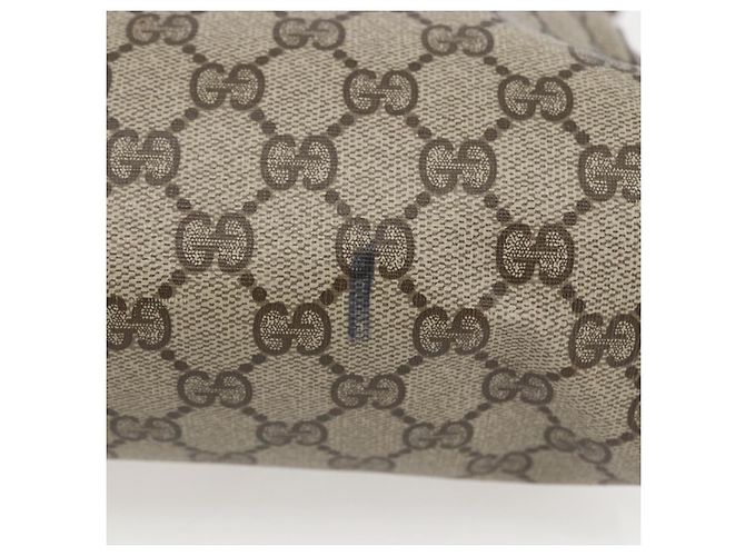 Bolso Sherry Line GG Supreme Web de GUCCI en PVC beige y dorado 89 02 017 Auth BA8189 - vista 10