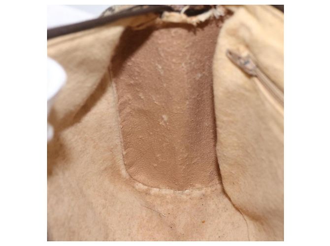 Bolso Sherry Line GG Supreme Web de GUCCI en PVC beige y dorado 89 02 017 Auth BA8189 - vista 21