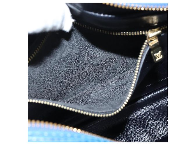 LOUIS VUITTON Borsa a Spalla Epi Trocadero 23 Blu M52305 LV Auth 150452 - vista 10