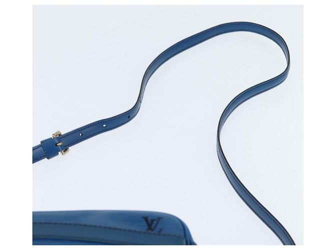 LOUIS VUITTON Borsa a Spalla Epi Trocadero 23 Blu M52305 LV Auth 150452 - vista 14