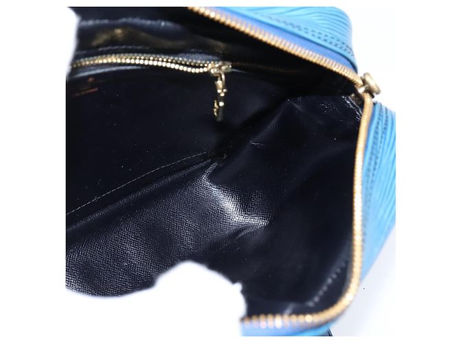 LOUIS VUITTON Borsa a Spalla Epi Trocadero 23 Blu M52305 LV Auth 150452 - vista 20