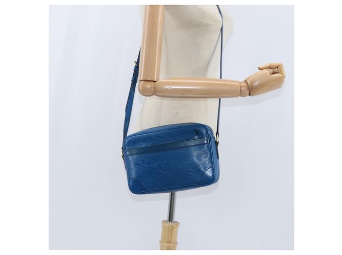 LOUIS VUITTON Borsa a Spalla Epi Trocadero 23 Blu M52305 LV Auth 150452 - vista 22