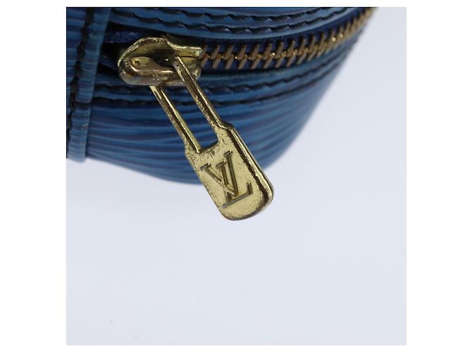 LOUIS VUITTON Borsa a Spalla Epi Trocadero 23 Blu M52305 LV Auth 150452 - vista 8