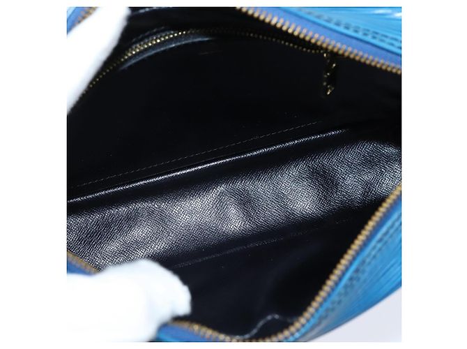 LOUIS VUITTON Borsa a Spalla Epi Trocadero 23 Blu M52305 LV Auth 150452 - vista 9