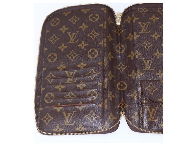 LOUIS VUITTON Organizer Da Viaggio Monogram Custodia M60119 LV Auth BA7403 Monogramma - vista 19