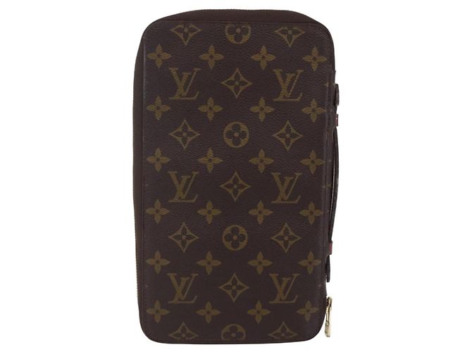 LOUIS VUITTON Organizer Da Viaggio Monogram Custodia M60119 LV Auth BA7403 Monogramma - vista 2
