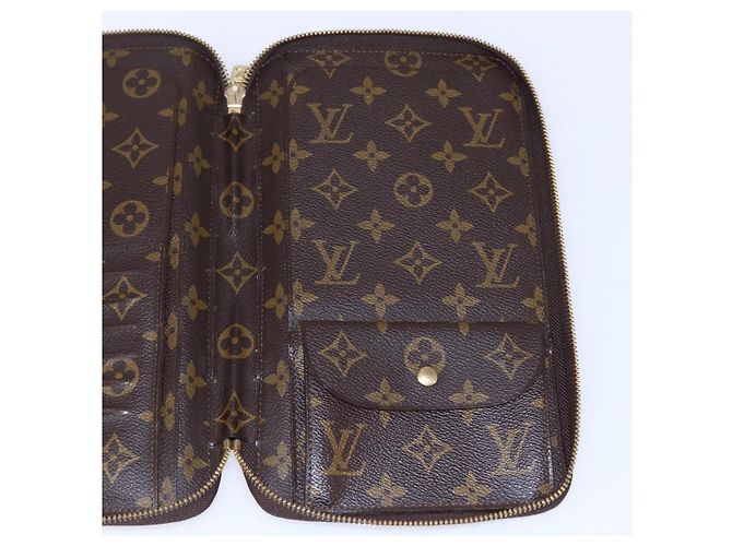 LOUIS VUITTON Organizer Da Viaggio Monogram Custodia M60119 LV Auth BA7403 Monogramma - vista 20