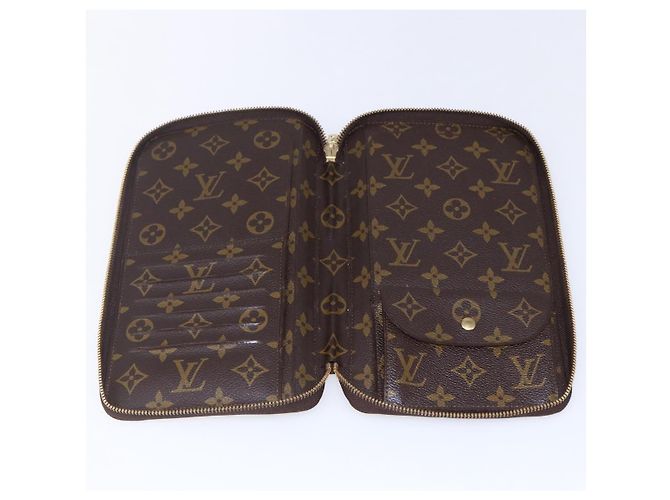 LOUIS VUITTON Organizer Da Viaggio Monogram Custodia M60119 LV Auth BA7403 Monogramma - vista 9