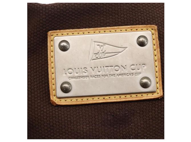 LOUIS VUITTON LV Cup Cabas MM Antigua Borsa Tote Marrone M80663 LV Auth BA7449 - vista 18