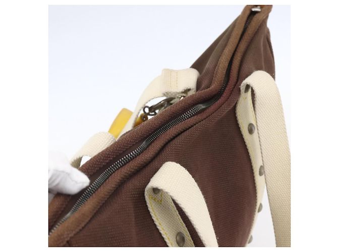 LOUIS VUITTON LV Cup Cabas MM Antigua Borsa Tote Marrone M80663 LV Auth BA7449 - vista 6