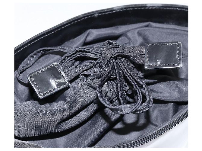 Céline Borsa a Spalla CELINE Smalto Nero Oro Auth ep11645 D'oro - vista 9