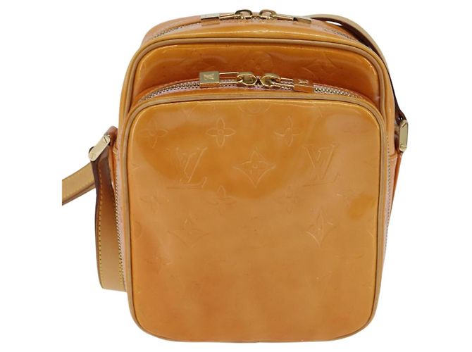 LOUIS VUITTON Bolsa Wooster Monogram Vernis Rosa Marshmallow M91037 LV Auth BA7445 - vista 13