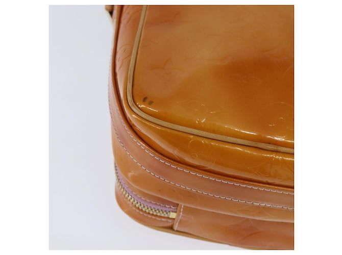 LOUIS VUITTON Bolsa Wooster Monogram Vernis Rosa Marshmallow M91037 LV Auth BA7445 - vista 15
