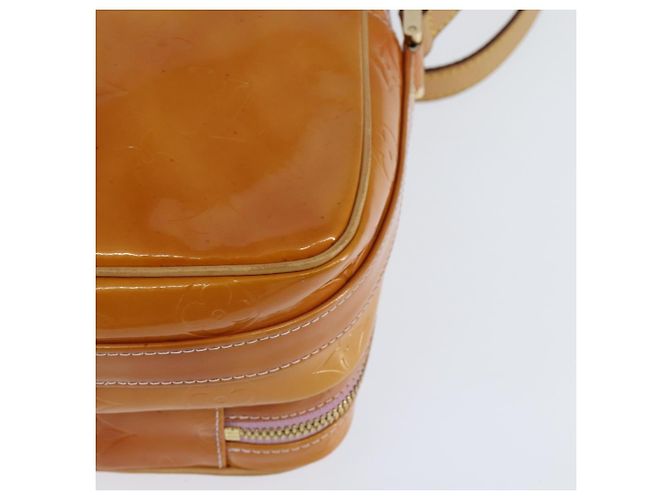 LOUIS VUITTON Bolsa Wooster Monogram Vernis Rosa Marshmallow M91037 LV Auth BA7445 - vista 16