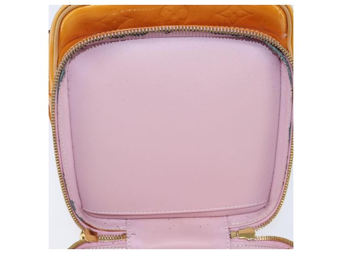 LOUIS VUITTON Bolsa Wooster Monogram Vernis Rosa Marshmallow M91037 LV Auth BA7445 - vista 20