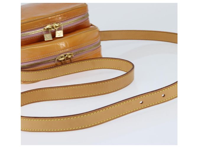 LOUIS VUITTON Bolsa Wooster Monogram Vernis Rosa Marshmallow M91037 LV Auth BA7445 - vista 7