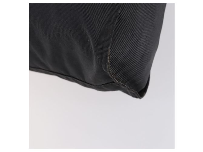 FENDI Tote Bag aus schwarzem Nylon mit Silber authentisch ep11611 - Ansicht 15