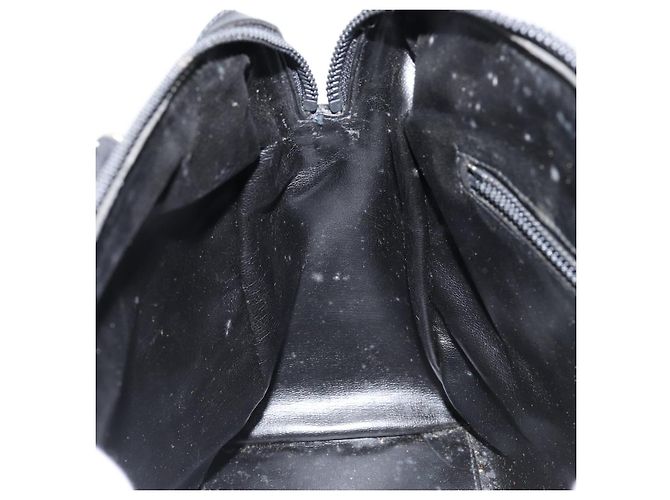 Céline Borsa a mano in tela Macadam CELINE in suede nero e oro Auth ep11623 D'oro - vista 20