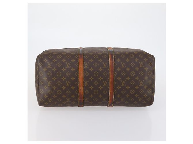 LOUIS VUITTON Borsa Boston Monogram Keepall 50 M41426 LV Auth bs30384 Monogramma - vista 5