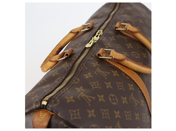 LOUIS VUITTON Borsa Boston Monogram Keepall 50 M41426 LV Auth bs30384 Monogramma - vista 6