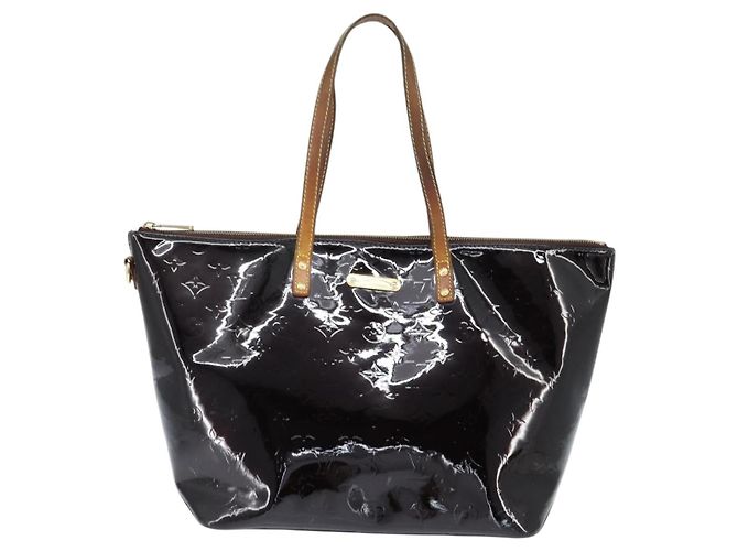 LOUIS VUITTON Borsa Tote Bellevue GM Monogram Vernis Amarante M93589 Auth 150583 Bordò - vista 13