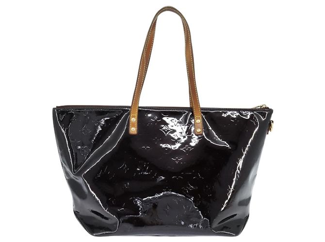 LOUIS VUITTON Borsa Tote Bellevue GM Monogram Vernis Amarante M93589 Auth 150583 Bordò - vista 2