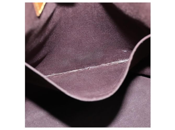 LOUIS VUITTON Borsa Tote Bellevue GM Monogram Vernis Amarante M93589 Auth 150583 Bordò - vista 20