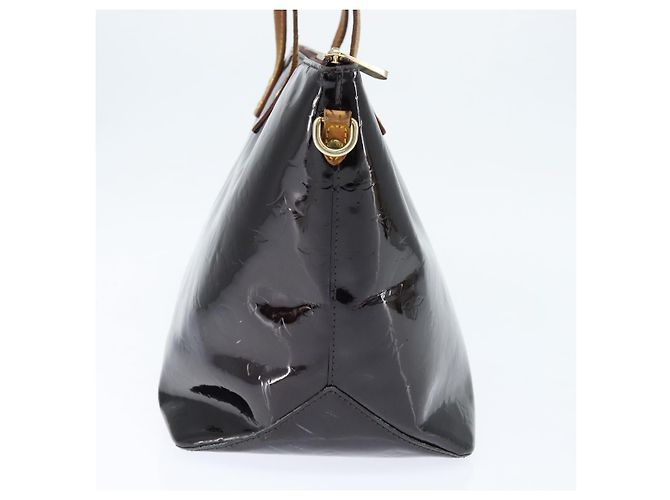 LOUIS VUITTON Borsa Tote Bellevue GM Monogram Vernis Amarante M93589 Auth 150583 Bordò - vista 3