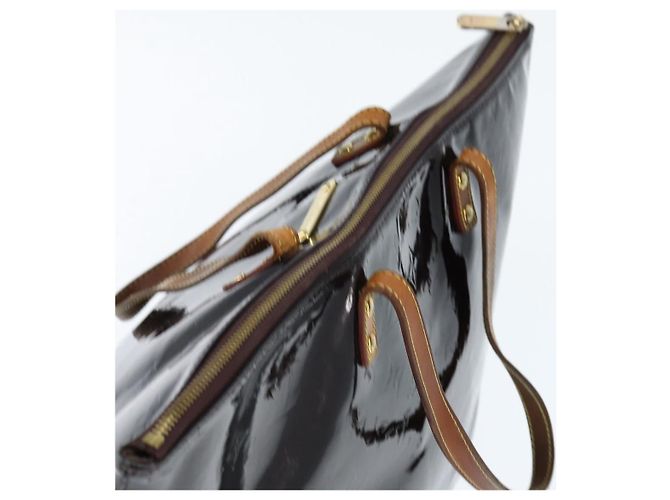 LOUIS VUITTON Borsa Tote Bellevue GM Monogram Vernis Amarante M93589 Auth 150583 Bordò - vista 6