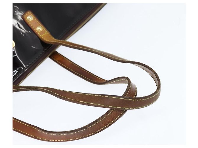 LOUIS VUITTON Borsa Tote Bellevue GM Monogram Vernis Amarante M93589 Auth 150583 Bordò - vista 7