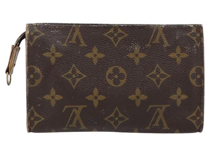 Bucket LOUIS VUITTON Monogramma Secchiello PM Pochette Accessorio LV Auth th6536 - vista 2
