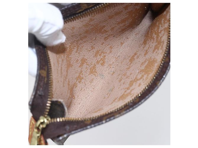 Bucket LOUIS VUITTON Monogramma Secchiello PM Pochette Accessorio LV Auth th6436 - vista 10