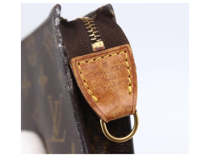 Bucket LOUIS VUITTON Monogramma Secchiello PM Pochette Accessorio LV Auth th6436 - vista 8