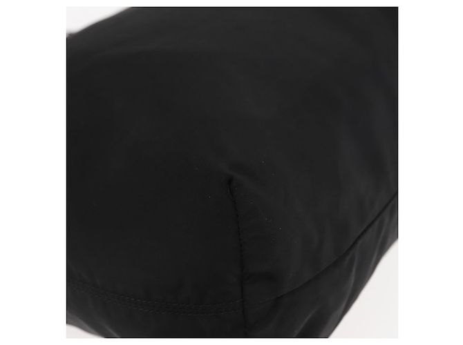 Céline Borsa Tote CELINE Nylon Smalto 2in1 Nero Oro Auth BA6881 D'oro - vista 10