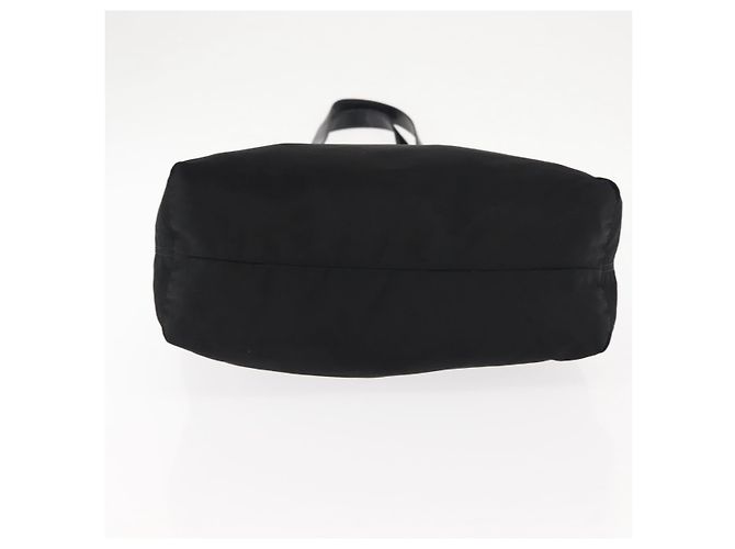 Céline Borsa Tote CELINE Nylon Smalto 2in1 Nero Oro Auth BA6881 D'oro - vista 9